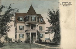 J.H. Littlefield's Residence Ogunquit, ME Postcard Postcard Postcard