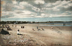 Beach Scene Lynn, MA Postcard Postcard Postcard