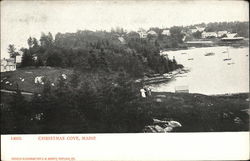 Scenic View Christmas Cove, ME Postcard Postcard Postcard