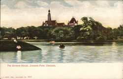 The German House, Jackson Park Chicago, IL Postcard Postcard Postcard