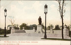 McKinley Statue, McKinley Park Chicago, IL Postcard Postcard Postcard