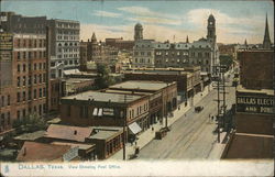 View Showing Post Office Postcard