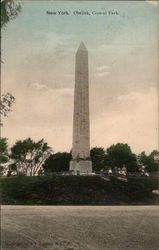 Obelisk, Central Park Postcard