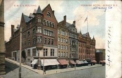 YMCA Building & Kenmore Hotel Postcard