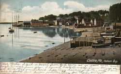 Oakum Bay Castine, ME Postcard Postcard Postcard