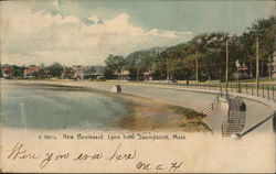 New Boulevard, Lynn Swampscott, MA Postcard Postcard Postcard