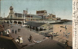 Young's Pier Postcard