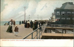 Brighton Casino and Boardwalk Postcard