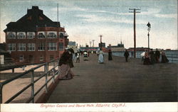 Brighton Casino and Board Walk Postcard