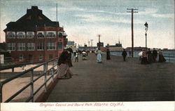 Brighton Casino and Board Walk Atlantic City, NJ Postcard Postcard Postcard