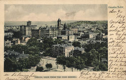 City seen from the High School Omaha, NE Postcard Postcard Postcard