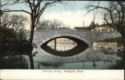 Mattapan Bridge Massachusetts Postcard Postcard 