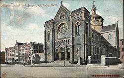 Mission Church and Rectory Postcard