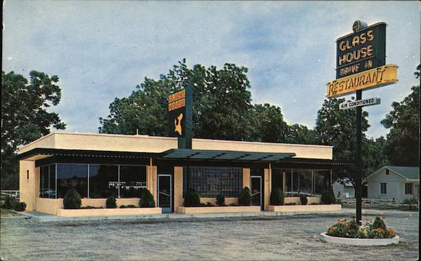 Glas House Restaurants Atlanta, GA Postcard