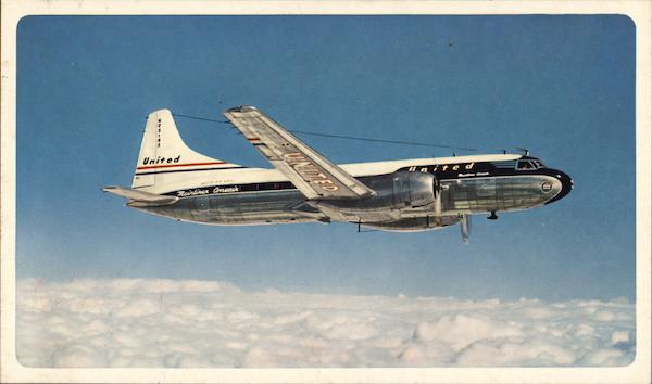 United Airlines Mainliner Convair Aircraft