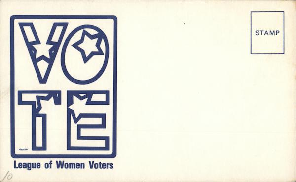 VOTE - League of Women Voters Political