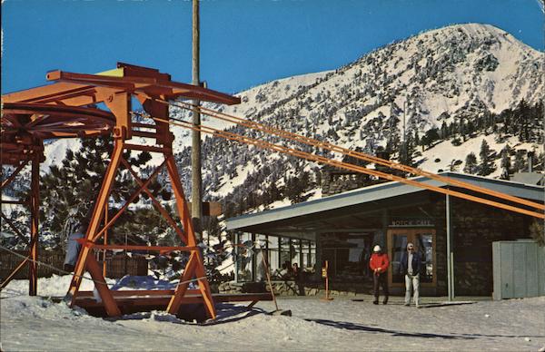 Chair Lift Mount Baldy California