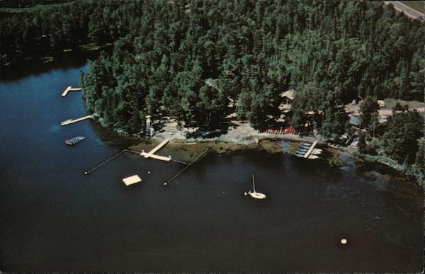 An Aerial View of Camp Wichingen Boy Scouts