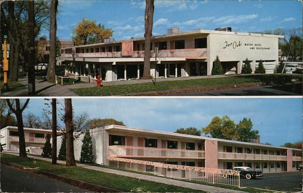 Fair Oaks Motor Hotel and Restaurant Minneapolis Minnesota