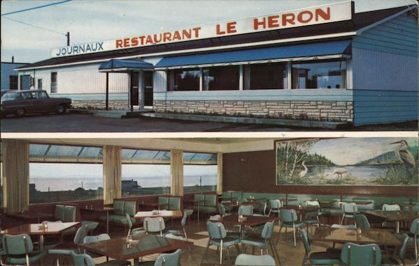 Restaruant Le Heron Carleton-sur-mer PQ Canada Quebec