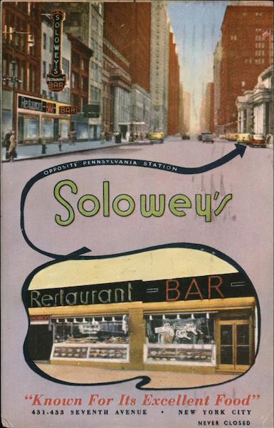 Solowey's Restaurant and Bar New York