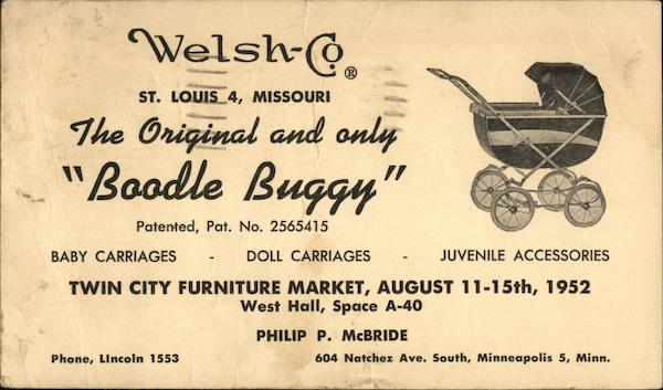 Welsh Co.  Boodle Buggy St. Louis Missouri