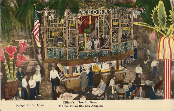 Clifton's Pacific Seas Los Angeles California