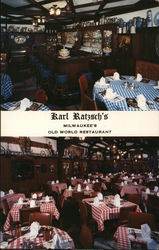 Karl Ratzsch's Restaurant Postcard