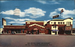 The Hollywood Brown Derby California Postcard Postcard Postcard