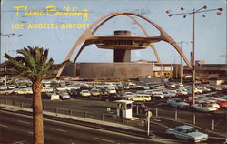 Los Angeles Airport - Theme Building Postcard