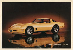 1980 Chevrolet Corvette Coupe Cars Postcard Postcard Postcard