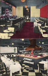 Johnny Johnston's Charcoal Room New York, NY Postcard Postcard Postcard