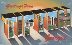 Greetings from Tifton Postcard