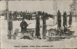 Frank's General Store Postcard