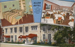 Allen Hotel Nashville, TN Postcard Postcard Postcard