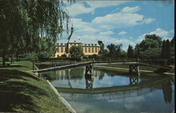 Library, St. Mary's College Postcard