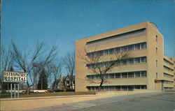 Osteopathic Hospital Postcard