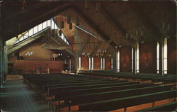 Interior View of St. Michael the Archangel Chapel, St. Michael's College Winooski, VT Postcard Postcard Postcard