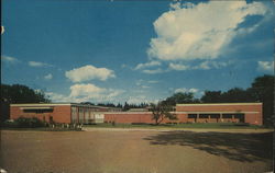 The Grace A. & Herbert H. Dow Building, Alma College Postcard