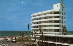 Three Crowns Hotel and Court, Lido Beach Postcard