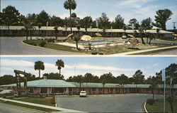 Shangri-La Motel & Restaurant Ocala, FL Postcard Postcard Postcard