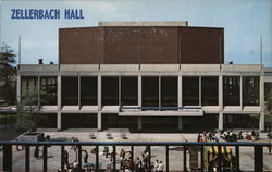 Zellerbach Hall, University of California Berkeley, CA Postcard Postcard Postcard