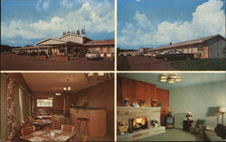 Holiday House Motel Postcard