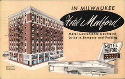 Hotel Medford Postcard