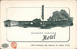 Jacques Cartier Motel Montreal, QC Canada Quebec Postcard Postcard Postcard