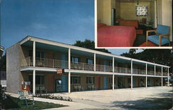 Lockview Motel & Cottages Postcard