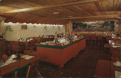 Norse Chalet - Hall of the Mountain KIng - Smorgasbord Postcard