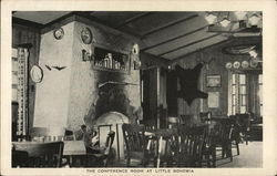 Little Bohemia - Conference Room Postcard