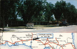 Chipley Motel Postcard