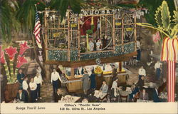 Clifton's "Pacific Seas" Postcard